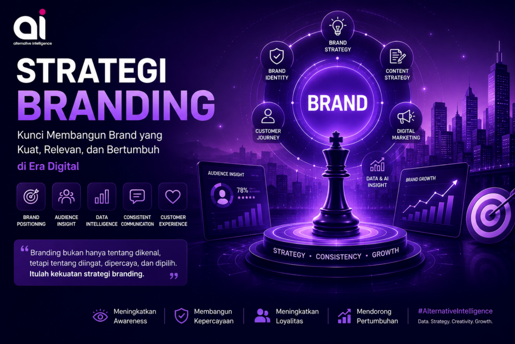 Strategi Branding untuk Membangun Brand yang Kuat dan Bertumbuh