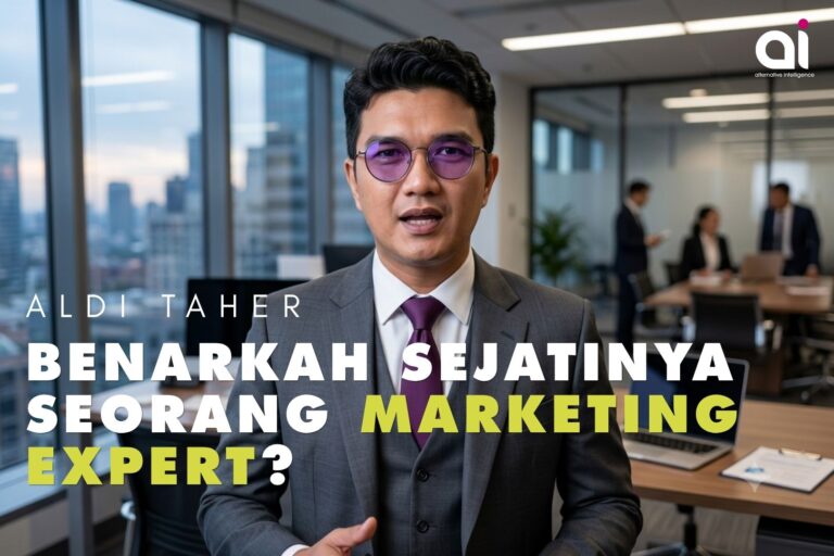 Strategi Marketing Aldi Taher: Attention Economy