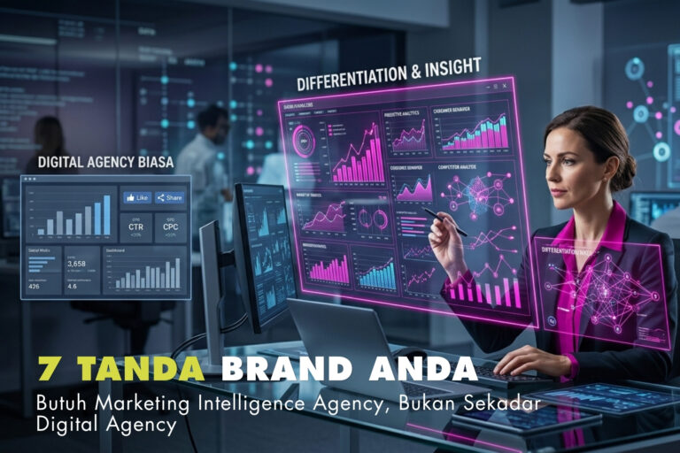 7 Tanda Brand Anda Butuh Marketing Intelligence Agency